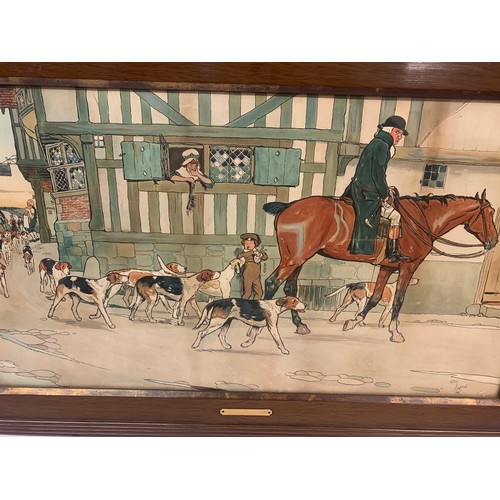 528 - Cecil Aldin Framed And Glazed 