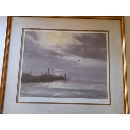 315 - Pair of Ltd Edition framed and Glazed Prints by John Trickett. 66cm x 59cm