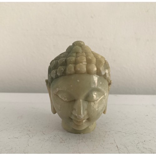 125 - Jadeite Buddha Head
5.5 cms h