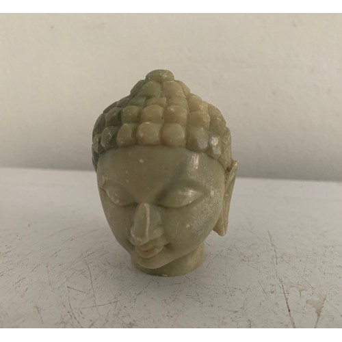 125 - Jadeite Buddha Head
5.5 cms h