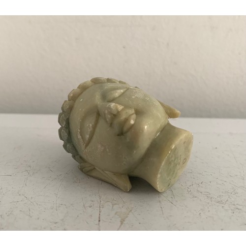 125 - Jadeite Buddha Head
5.5 cms h