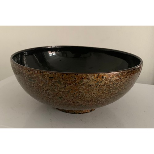 134 - Vintage Paper Mache Decorated Bowl Possibly Oriental Japanese
20 cms diameter x 8 cms h