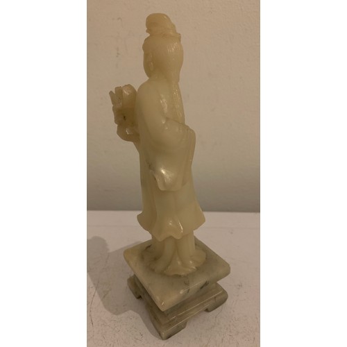 141 - Antique Vintage Oriental Jadeite Statue
16 cms h