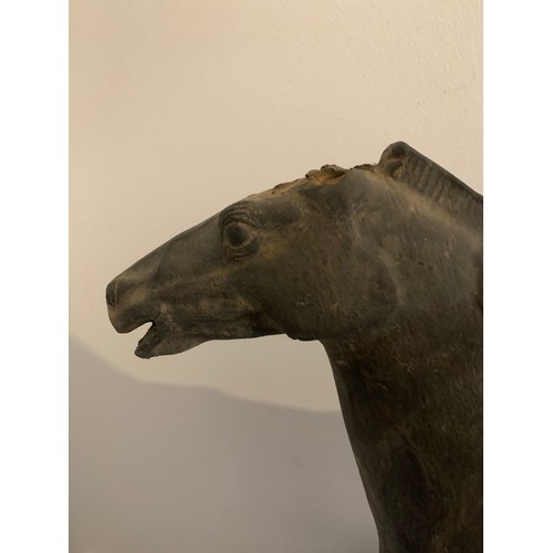 208 - Vintage Tang Style Horse Statue 
35 x 10 x 31 cms h