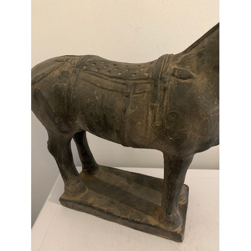 208 - Vintage Tang Style Horse Statue 
35 x 10 x 31 cms h