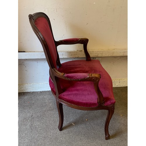 86 - Vintage Louis Style Arm Chair