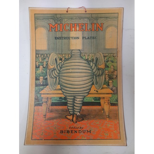 417 - Advertising card  for Michelin Universal Cord 42cm x 29.5cm