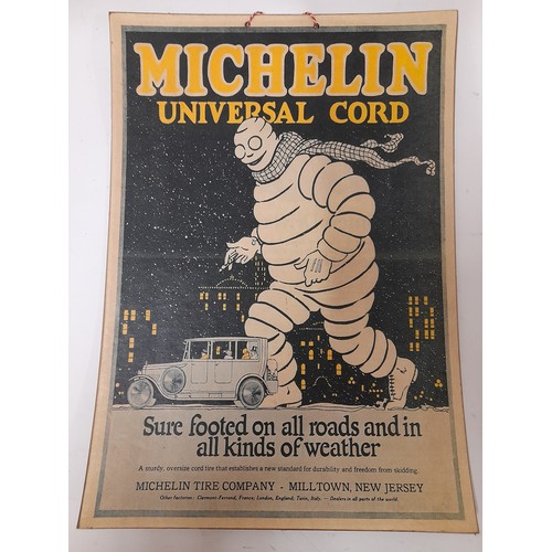 419 - Advertising card  for Michelin Instruction Plates 42cm x 29.5cm