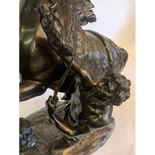 153 - Large  Bronze Figure 