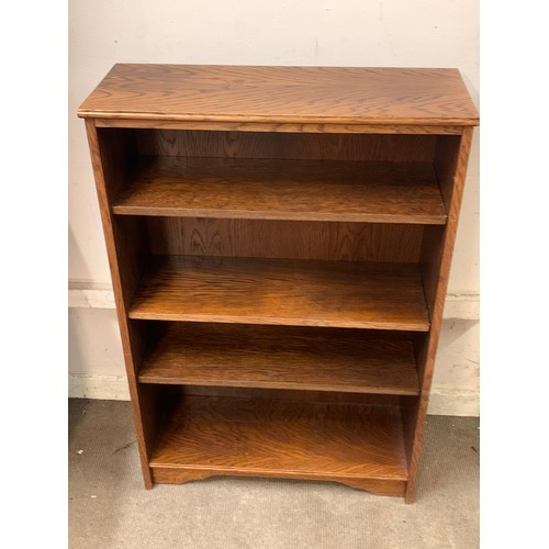 5 - Vintage Open Bookcase 77 X 29 X 113 cms