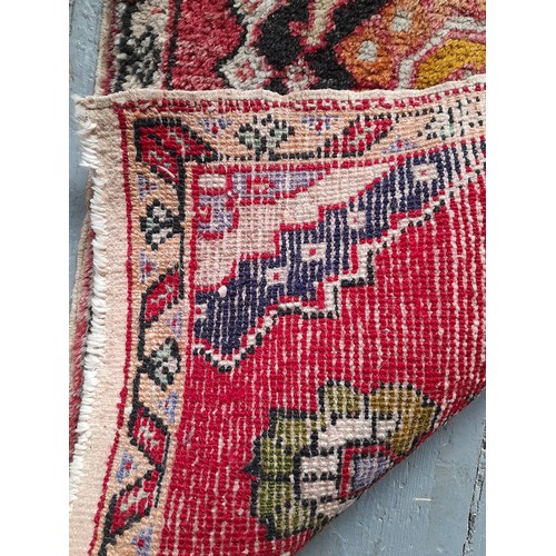 46 - 5 small hand knotted Rugs, largest 92cm x 49cm