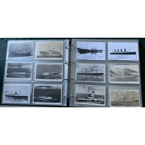 148 - Set Of 53 Postcards Of Bygone Ships