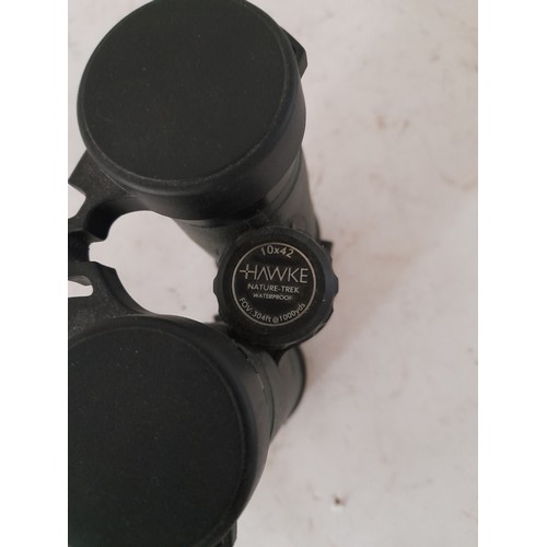 51 - HAWKE Binoculars 10x42 with lens covers