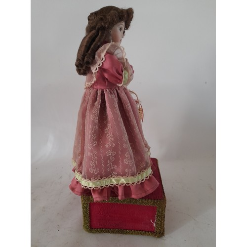 58 - Musical Automaton doll. 39cm high