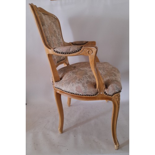 64 - Vintage Louis XV Style arm chair