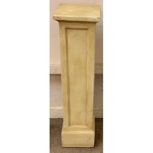 41 - Heavy Concrete Plinth / Stand 24 x 24 x 90 cms