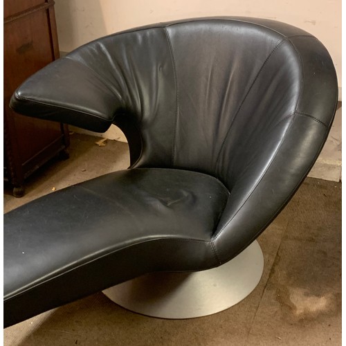 42 - A Leolux Parabolica Swivel  Armchair .