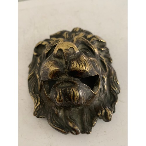 232 - Antique Bronze Lion Face Mask
12 x 9 x 5 cms