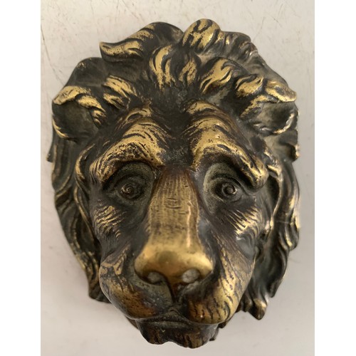 232 - Antique Bronze Lion Face Mask
12 x 9 x 5 cms