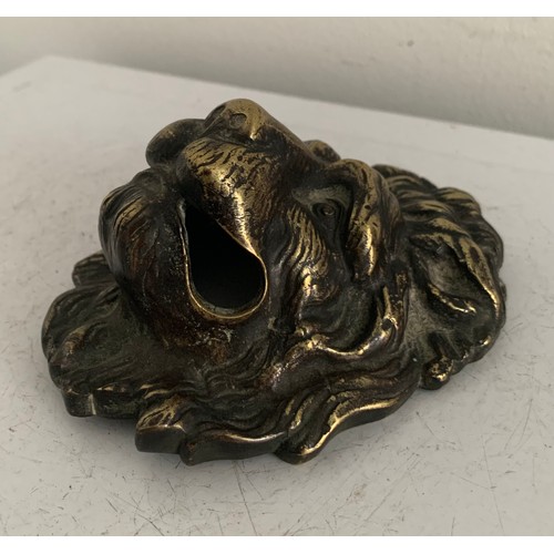 232 - Antique Bronze Lion Face Mask
12 x 9 x 5 cms