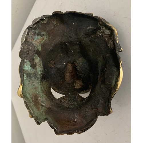 232 - Antique Bronze Lion Face Mask
12 x 9 x 5 cms