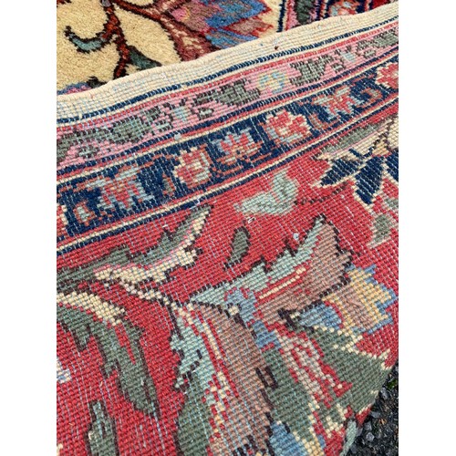 92 - Extra Large Country House Decorative Hand Knotted Ground  Rug / Carpet. 352 x 245 cms