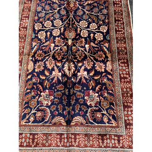 97 - Hand Knotted Decorative Oriental Rug 190 x 121 cms