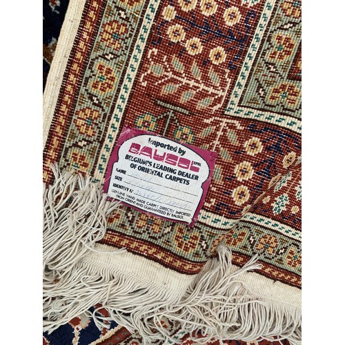 97 - Hand Knotted Decorative Oriental Rug 190 x 121 cms