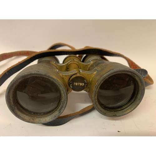 411 - A Pair Of  Voigtlander Braunschweig Field Binoculars Along With One Other Both Cased. (2)