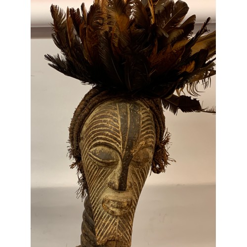 481 - Large Janus Tribal Figure. 100 cms High