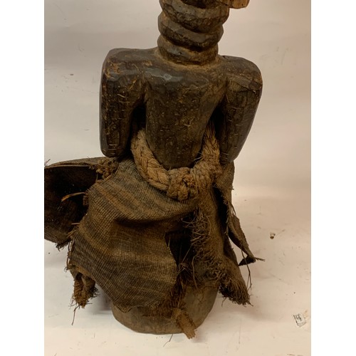 481 - Large Janus Tribal Figure. 100 cms High