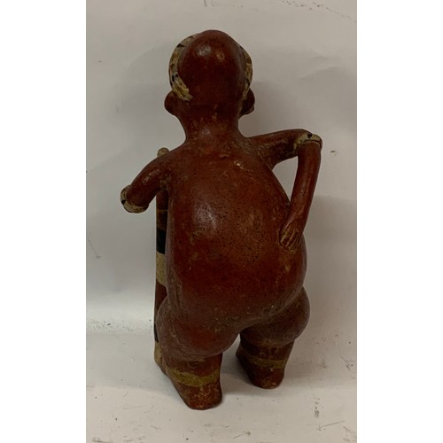 470 - Tribal Terracotta Figure 25cms High