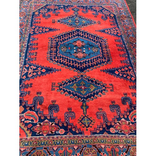 76 - Large Hand Made Iranian Decorative Ground Rug. 290 x 204 cms