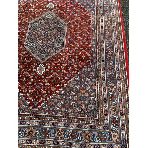 78 - Large Hand Made Decorative Ground Rug. 250 x 178 cms