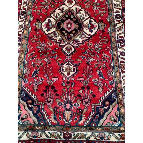 85 - Decorative Ground Hand Made Rug / Runner 203 x 105 cms