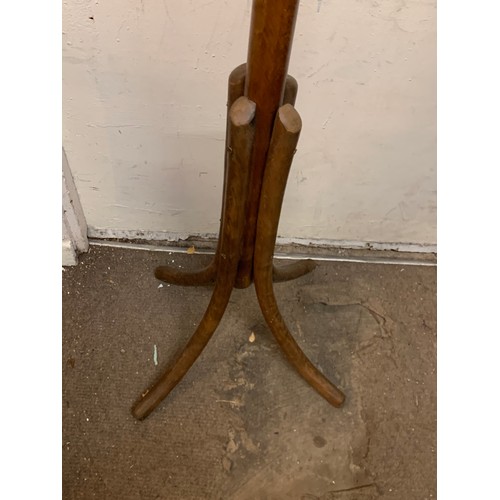 50A - Vintage Bentwood Coat / Hat Stand . 193cms