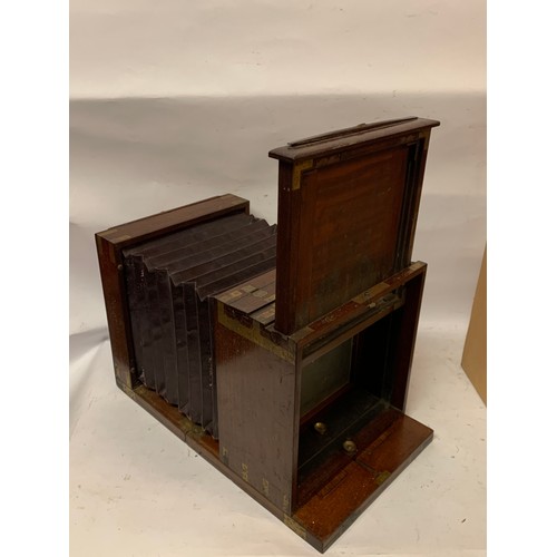 562 - Very Rare 19th Century Camera Along Antique Camera Equipment To Include a Antique Shutter Repair Alo... 