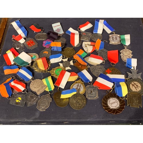 98 - Quantity Of European Tokens / Medallions / Medals