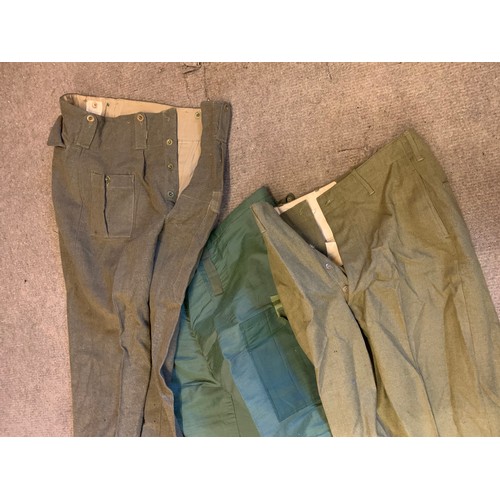 329 - Six Pairs Of Various Military Trousers.