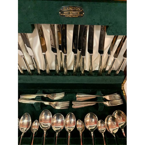 489 - Cased Elkington Cutlery Set