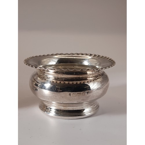 15 - 2 x Hallmarked Silver Salts