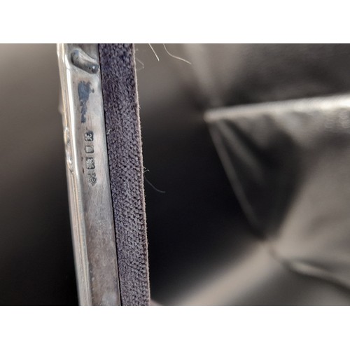 7 - Hallmarked silver Framed picture frame 30cm x 25cm