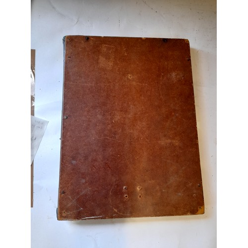 38 - Vintage folding Mirror with Silver Detail to corners, some visible hallmarks. folded size 25cm x 34c... 