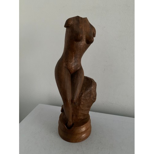 128 - Unusual Nude Figural Statue
28.5 cms h