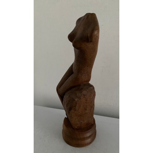 128 - Unusual Nude Figural Statue
28.5 cms h