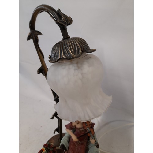 104 - Decorative table lamp (untested)42cm high