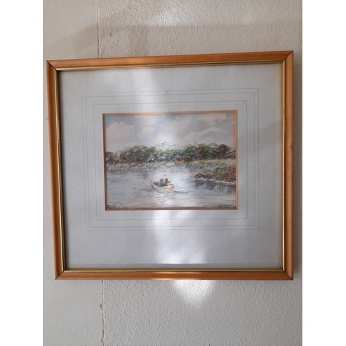 113 - Framed and glazed print pencil signed to mount by E.R. Sturgeon, 51cm x 43cm together with framed an... 