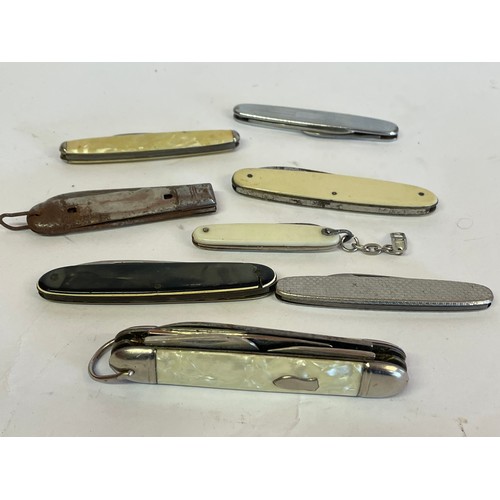 49 - Group Of Vintage Penknives.