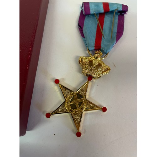 216 - Boxed Cross Of Honour Medal For Services Abroad