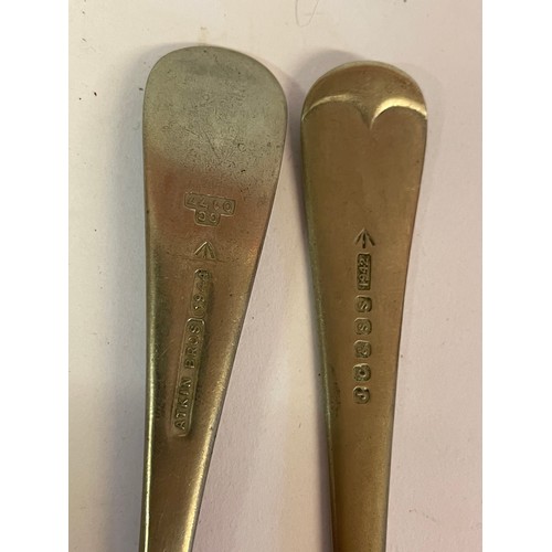 218 - WW2 British Fork And Spoon Stamped With Broad Arrow And Date, (2)